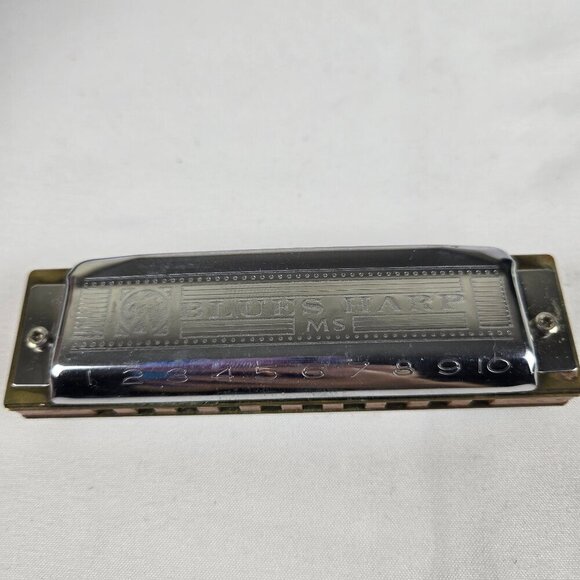 Hohner 532/20 Blues Harp "G" MS Diatonic Series In Sturdy Carry Case - Picture 3 of 10